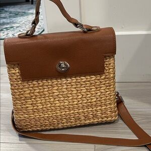 Brown crossbody bag
